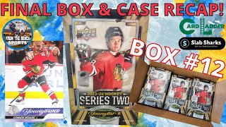 THE FINAL BOX & CASE RECAP FOR 2023-24 UPPER DECK SERIES 2 HOCKEY HOBBY! ONE LAST CONNOR BEDARD ?