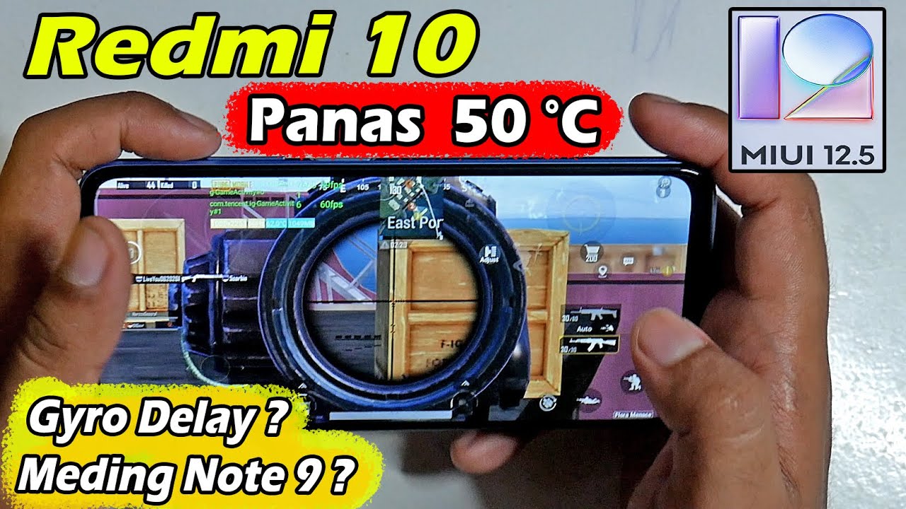 Panas + Gyro Delay ? Redmi 10 PUBG Mobile Klasik test Gameplay