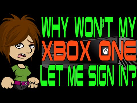 Why Wont My Xbox One Let Me Sign In? - YouTube
