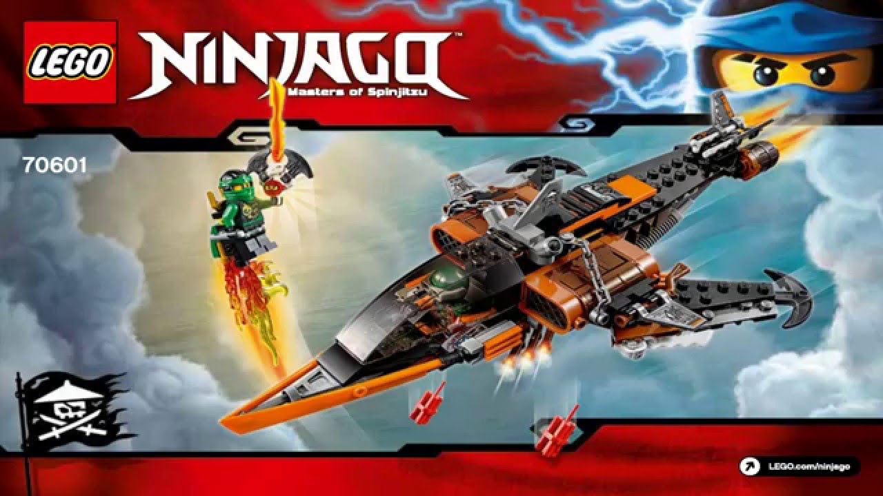 LEGO Ninjago 70601 Sky Shark 2016 NEW