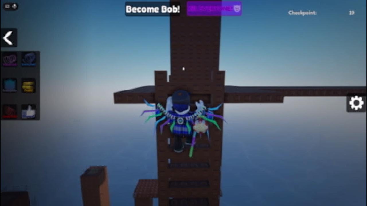 roblox　跑酷但是bob在看著你