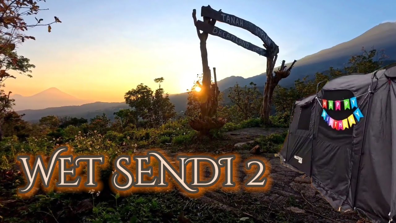 CAMPING KELUARGA DI WET SENDI 2 | ALLTREK ECLIPTA BLACK | PACET MOJOKERTO 