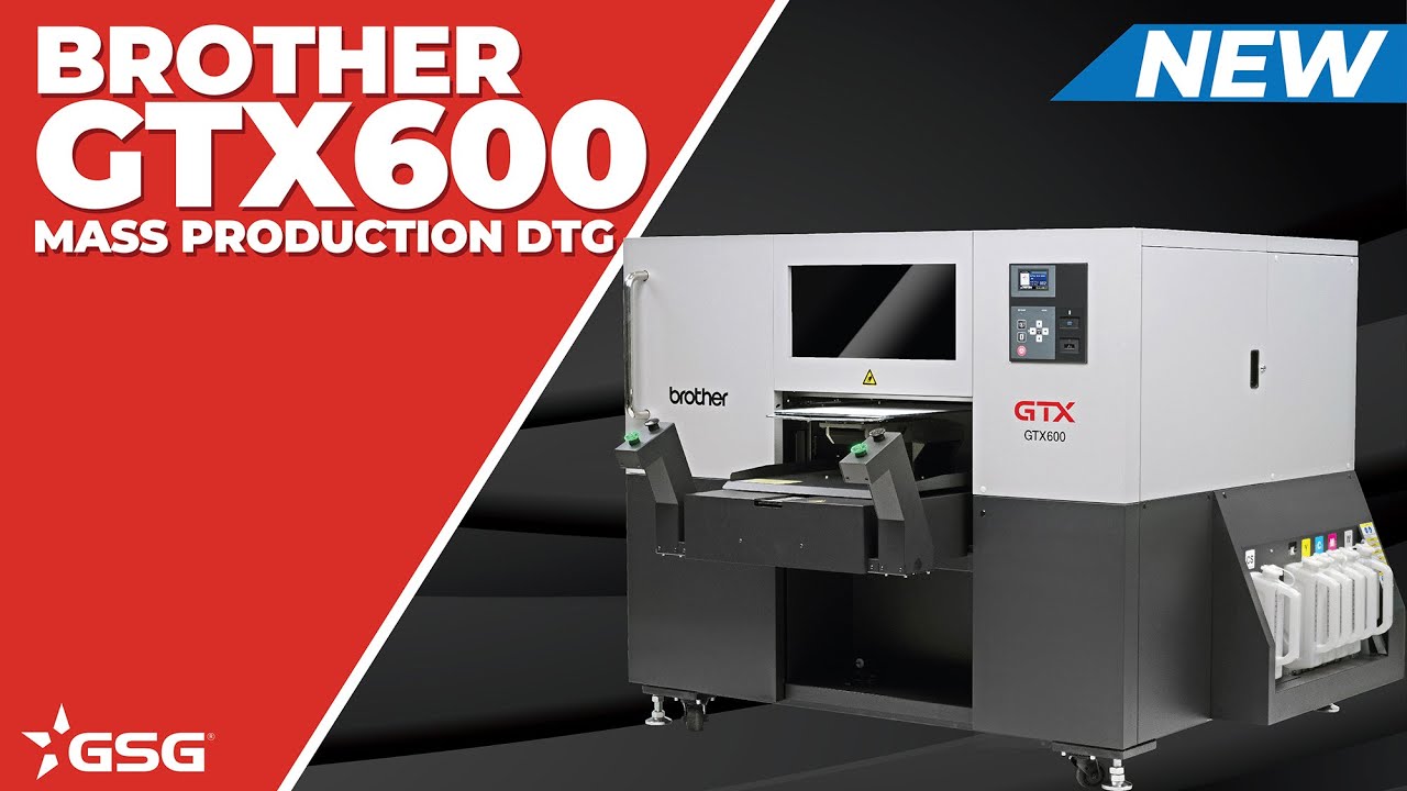 Mass Production DTG Printing, Pretreating and Curing Solution from Brother DTG