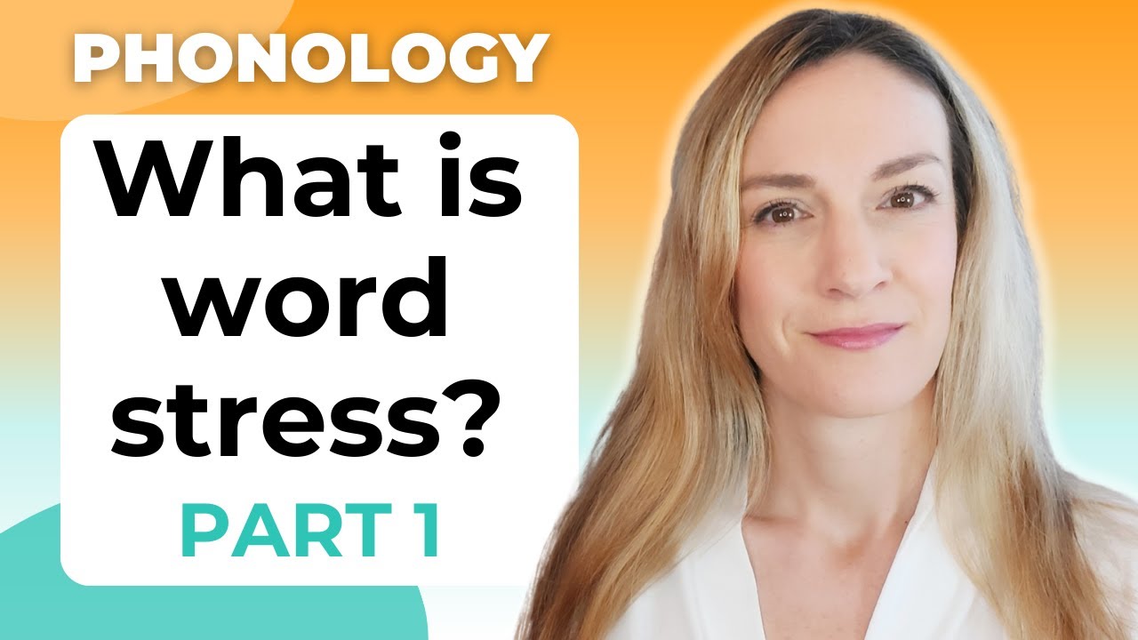 ⁣Word Stress - Part 1 | English Pronunciation  - What is word stress?