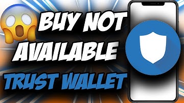 Trust Wallet Buy NOT AVAILABLE (2021) ✅ FIXED