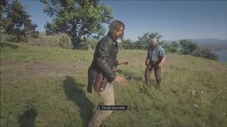 Compilation of Micah getting Punched, killed and kicked - RDR2 MOD