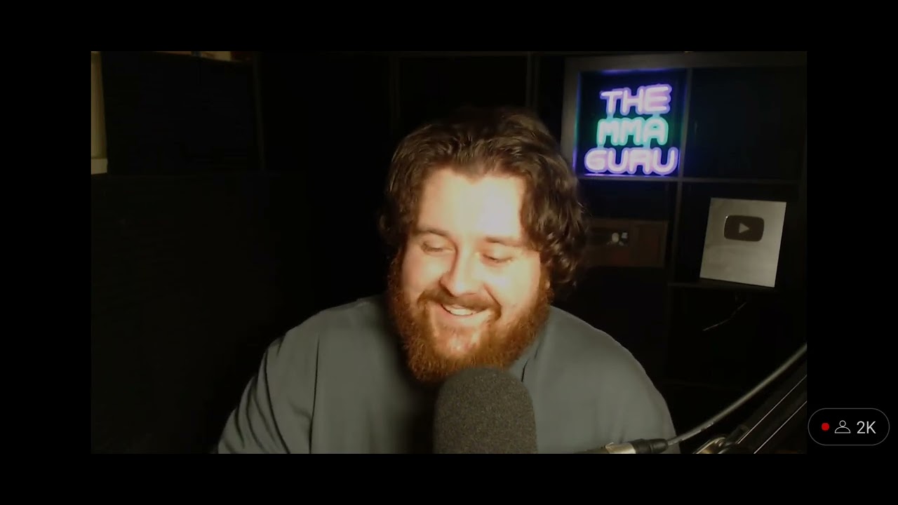 mma guru on his  itchy bum