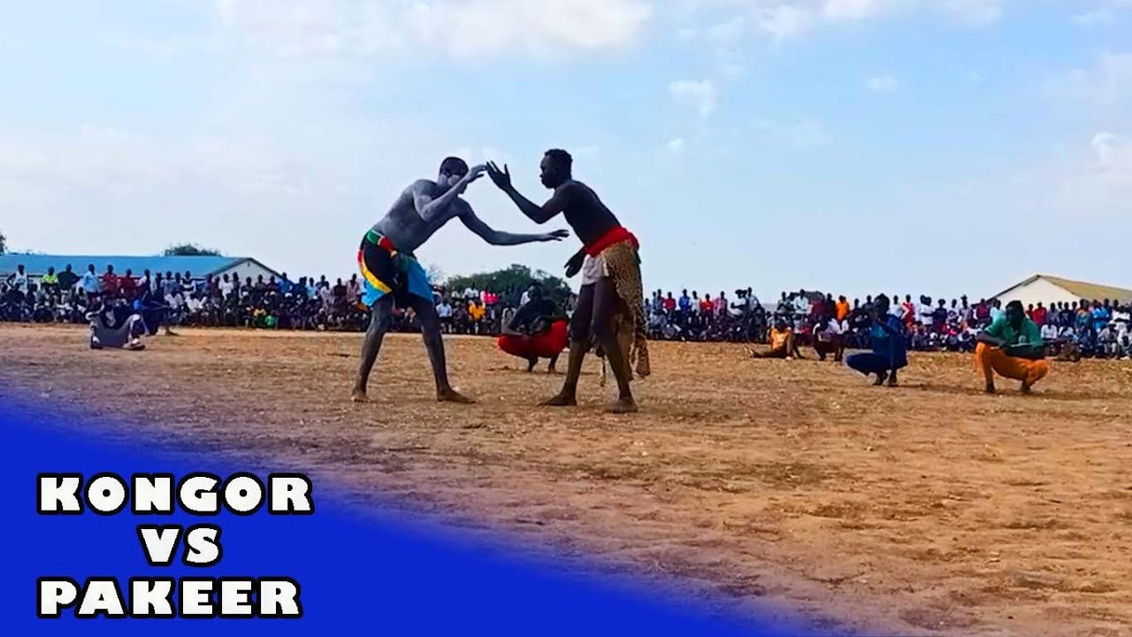 South Sudanese Wrestling Game~Kongor vs Pakeer full HD video