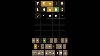 WORDLE - 8th May 2026 | Solved in 5 moves