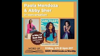 Paola Mendoza's "Sanctuary" YA Novel Discussion with Memphis Washington | Word Up