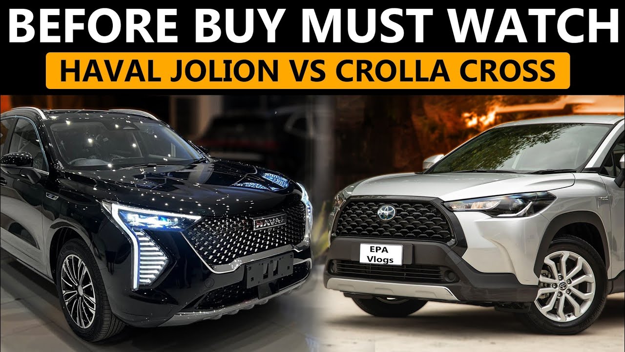 Haval Jolion HEV vs Toyota Corolla Cross Hybrid | Detailed Comparison ...