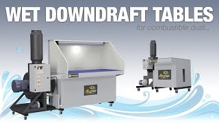DIVERSITECH - Monsoon™ Wet Downdraft Table - For Combustible or Explosive Dust - FABTECH 2018