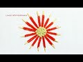 Simple Beautiful Flower Embroidery Tutorial /Flower Embroidery Designs /Lazy-Daisy Stitch