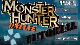 Jogue Monster Hunter Online pelo PPSSPP (Desatualizado)