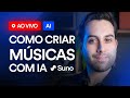Como criar música com inteligência artificial 🔴 Tutorial Ao Vivo