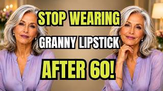 DON'T Wear "Granny" Lipstick! 5 Shades That Make Women Over 60 Look Younger