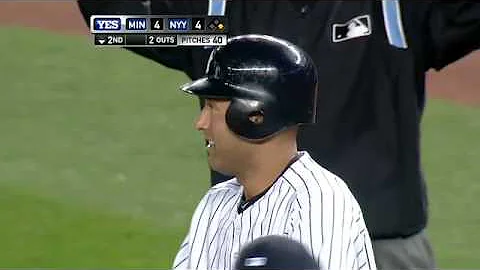 2012/04/19 Jeter's 3,110th hit