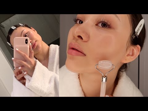 UNSPONSORED SKINCARE ROUTINE ✨| SACHEU