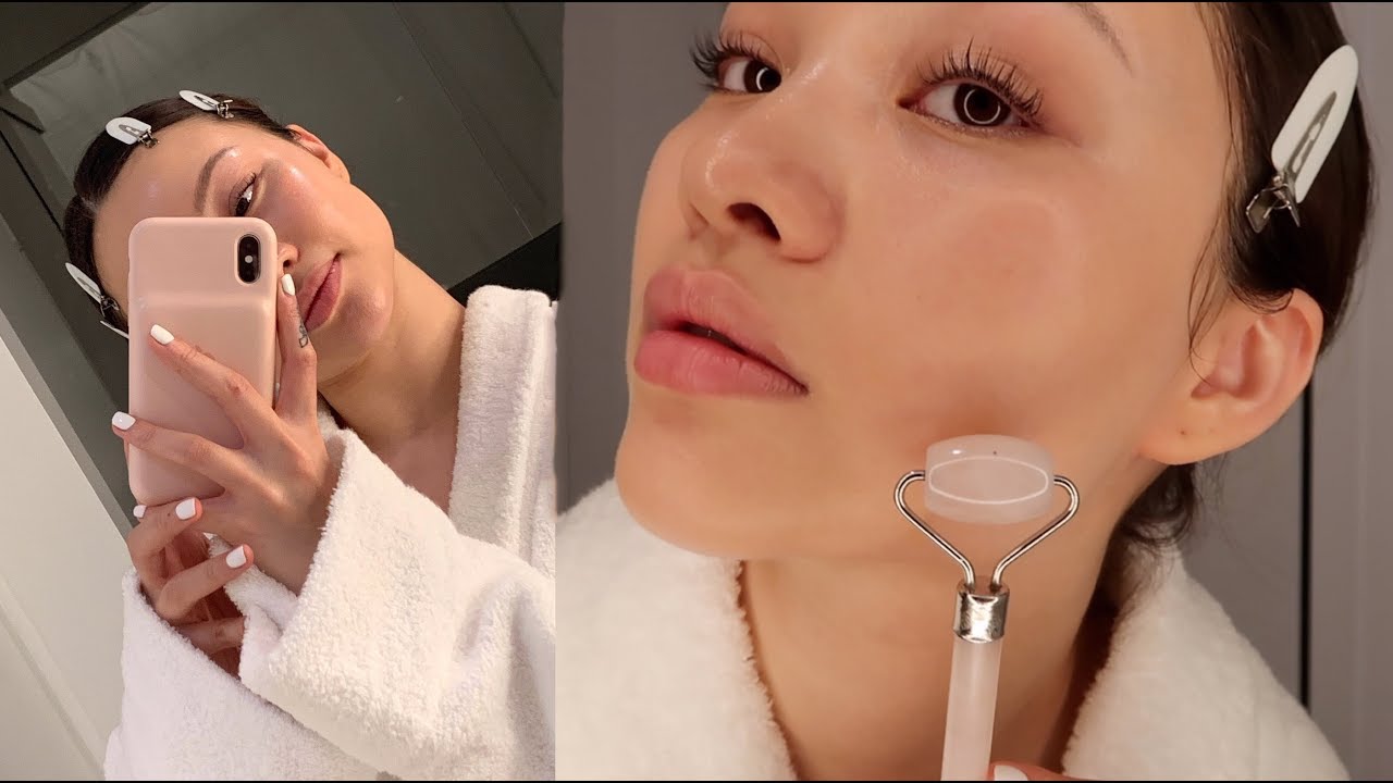 UNSPONSORED SKINCARE ROUTINE ✨| SACHEU