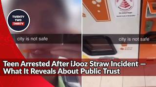 Teen Arrested After iJooz Straw Incident — What It Reveals About Public Trust