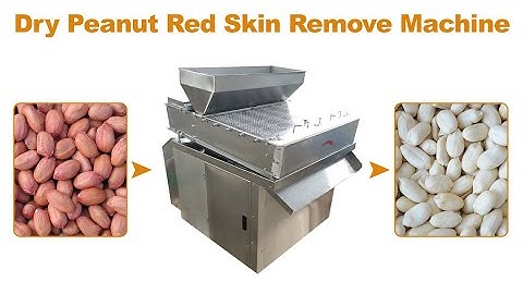 Roasted Peanut Red Skin Peeler Machine|Peanut Red Skin Removing Machine|Peanut Skin Peeling Machine