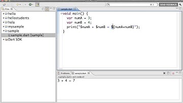 String Interpolation in Dart