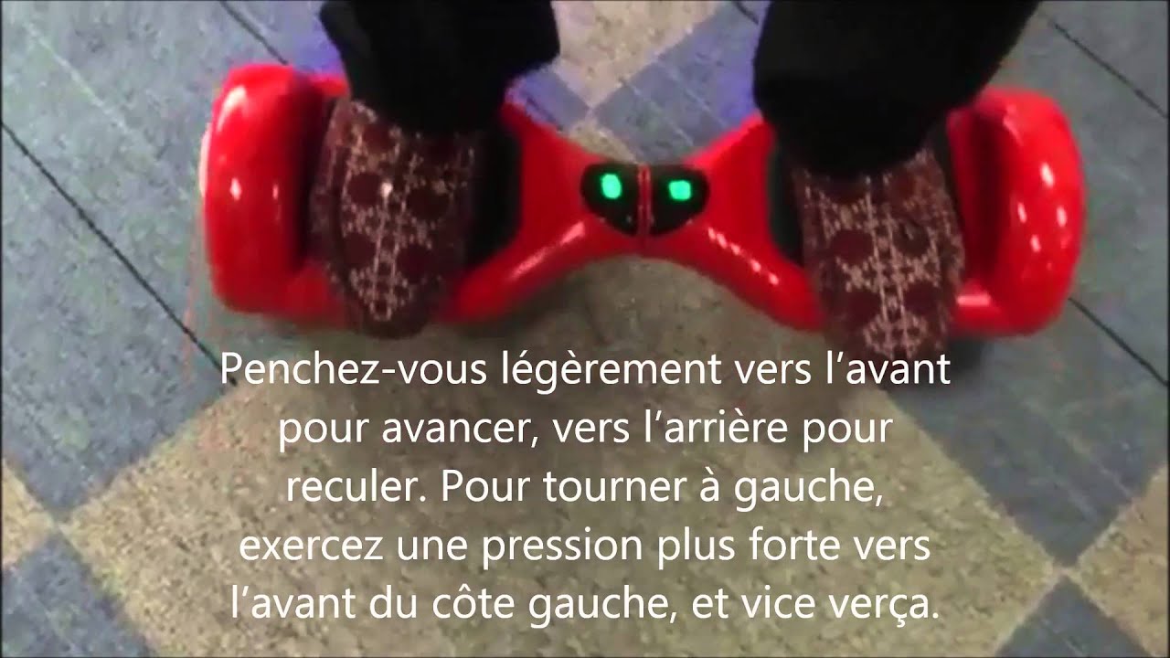 Comment utiliser et recharger le gyropode?