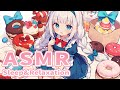 ASMR Mouth Sounds For Sleep 💙 (ear licking, ear eating, 귀 핥기)
