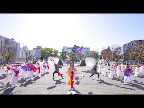 [4K] よさこい塾Ψありがた屋　四日市よさこい祭り やったろ舞 2022