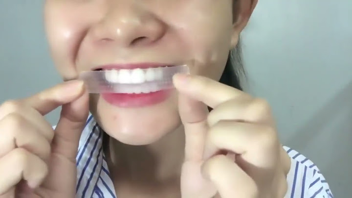 Hướng dẫn sử dụng crest 3d white no slip whitestrips