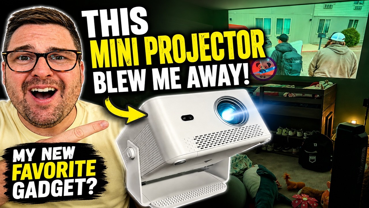 I Can't Stop Using This Mini Projector! Worth Buying?
