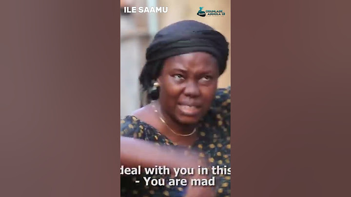 SAAMU ALAJO YORUBA COMEDY SERIES EP 190 (ILE SAAMU)