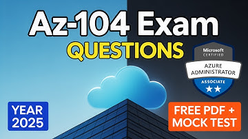 AZ-104 Exam Questions 2025 | Storage Account Security Explained | Free PDF + Mock Test | Part-9