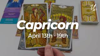 CAPRICORN - "Close This Cycle and EVERYTHING Improves!" April 13th - 19th Tarot Reading