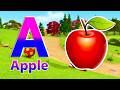 Phonics Song 2 with TWO Words in 3D - ABC Alphabet Songs A For Airplane & Sounds For Kids NEW 1314