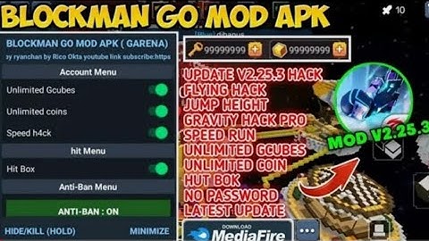 How to Download Blockman Go mod menu 2.25.5 100% works New #blockmango #modmenu