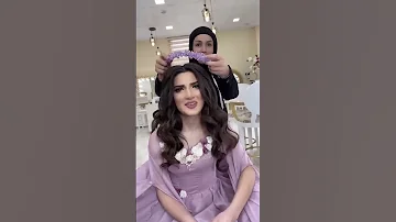 العروسه اختارت تاج خطوبته برايكم ياهي حلوه 