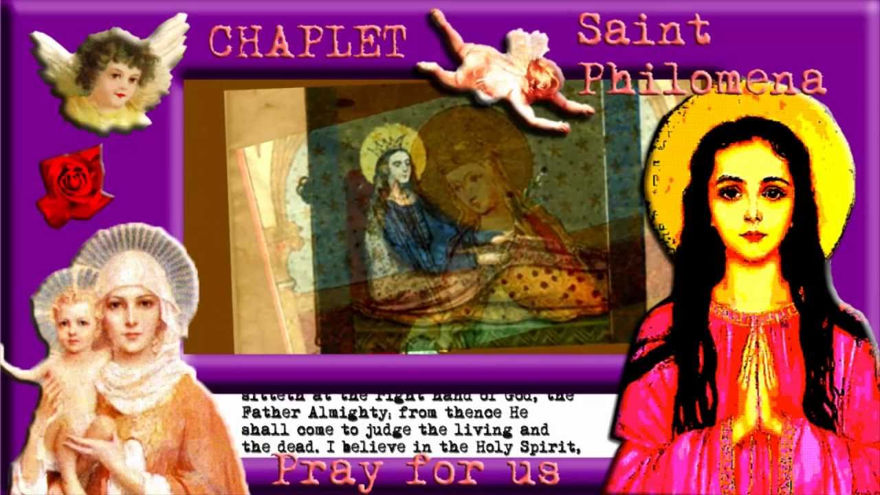 The chaplet of saint philomena youtube