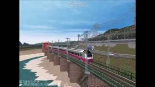 新VRM3★スルーガータ曲線鉄橋飯田線54春夏秋冬E651系フレツシュひたちR