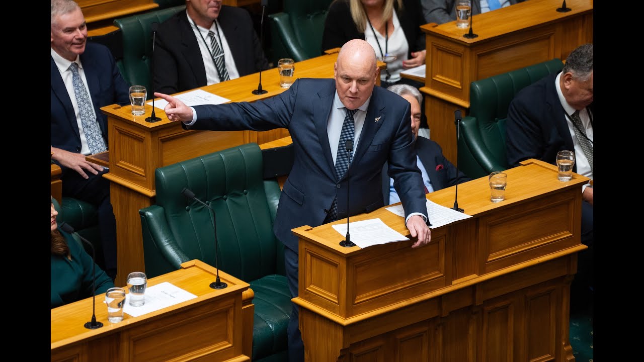 PM Christopher Luxon delivers first speech for 2025 - YouTube