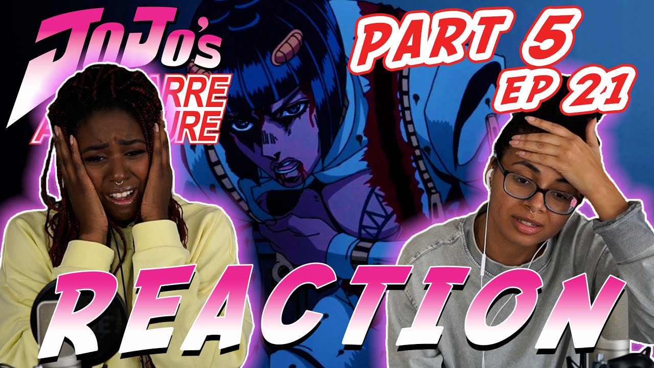 JBA: Golden Wind Part 5 Ep 21 - "The Mystery of King Crimson" REACTION!!