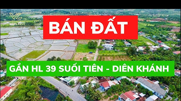 Kẹt tiền bán gấp lô đất thổ cư gần Hương Lộ 39 Suối Tiên Diên Khánh. 6.5 triệu/m2. Bao thuế phí
