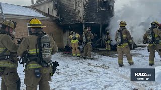 House fire in Spokane Valley House fire in Spokane Valley