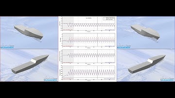 50m Fast Support Intervention Vessel in waves