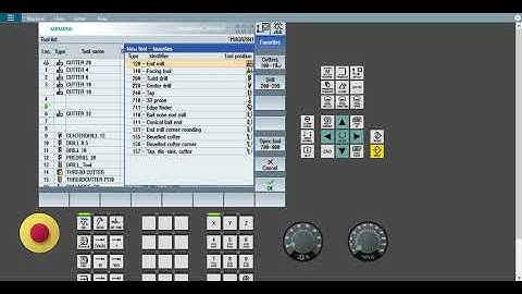 How to create new tool in Siemens cnc controller. SINUMERIK828D / SINUMERIK 840DSL NEW TOOL Makers.