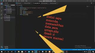 Belajar Pemrograman Dasar PHP(Numeric Array & Assosiative Array)