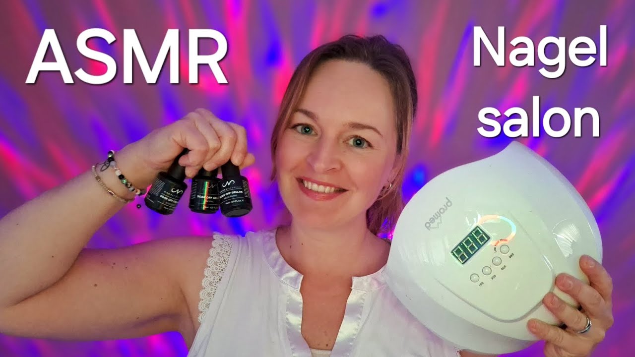 ASMR NL 🇳🇱 | Bezoekje aan de nagelsalon | Veel fluisteren | Roleplay