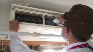 夏に向けてエアコン洗浄＠らくハピ エアコン洗浄スプレー Nextplus 無香性