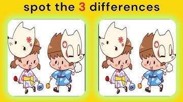 find the 3 difference |No164