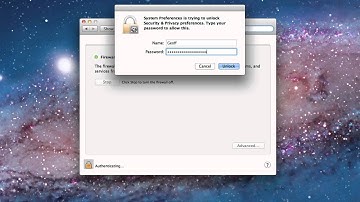 How to turn Firewall On / Off on a Mac